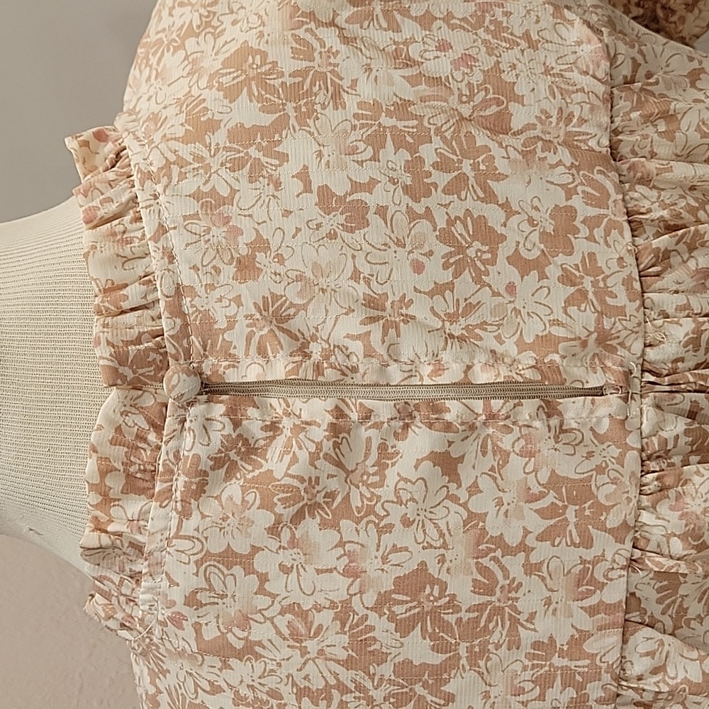 Blu Pepper Floral Ruffle Sleeve Top - Picture 5 of 7